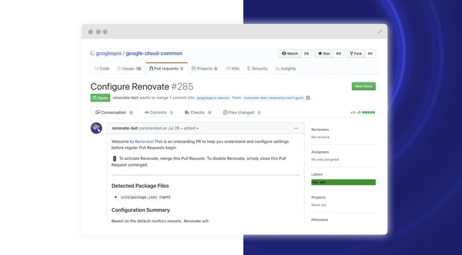 Automating Dependency Management Using Renovate